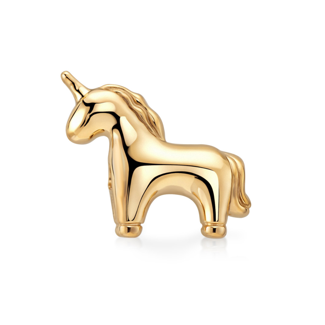 Bransoletka z charms «Jednorożec»