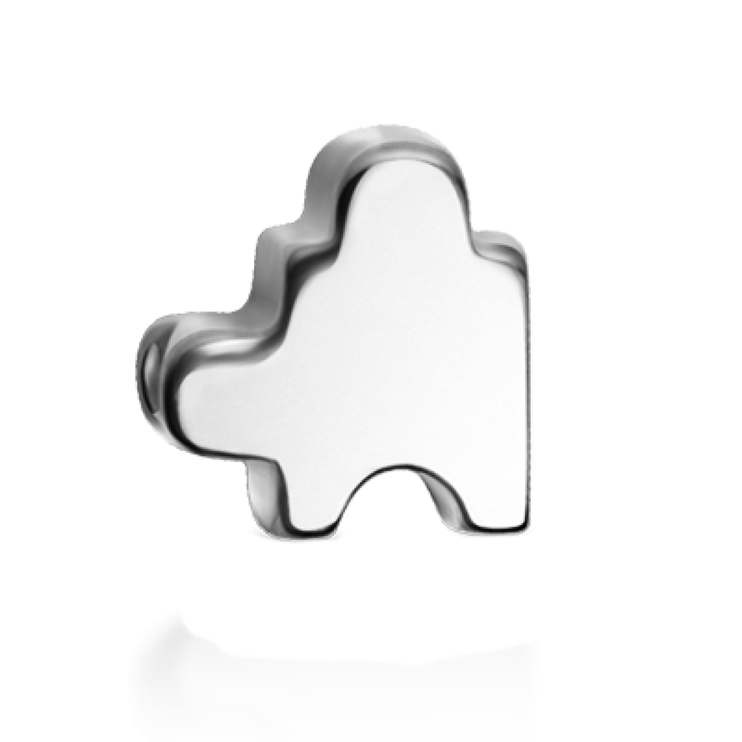 Para bransoletek z charmsami w kształcie elementów puzzli