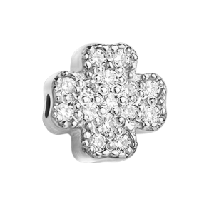 Charms «Koniczyna z kamyczkami»