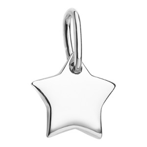 Charms na pętelce «Gwiazdka»