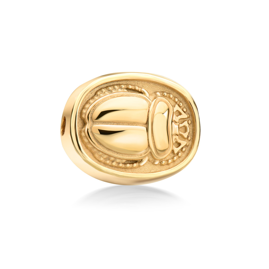 Bransoletka z charms «Skarabeusz»