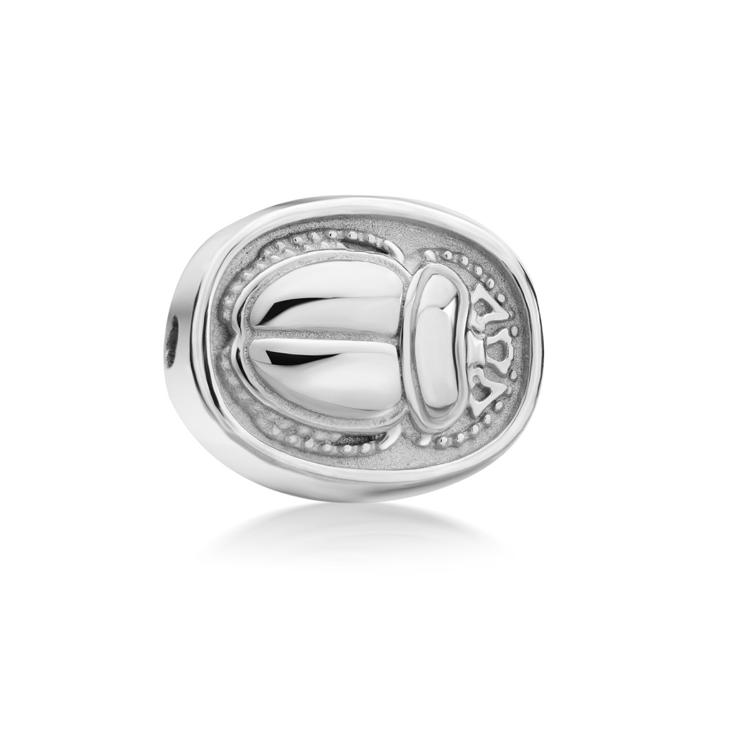 Bransoletka z charms «Skarabeusz»