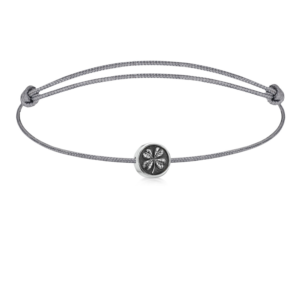 Bransoletka z charms «Koniczyna»