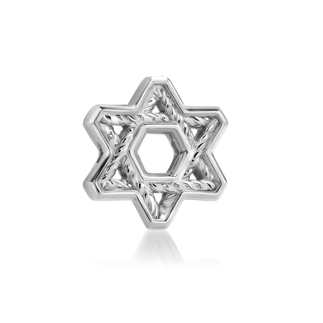 Bransoletka z charms «Gwiazda Dawida»