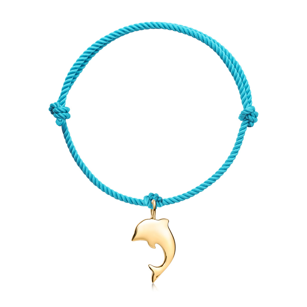 Bransoletka z zawieszką «Delfin»