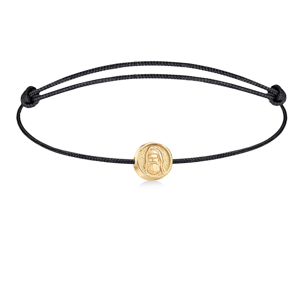 Bransoletka z charms «Święty Mikołaj»