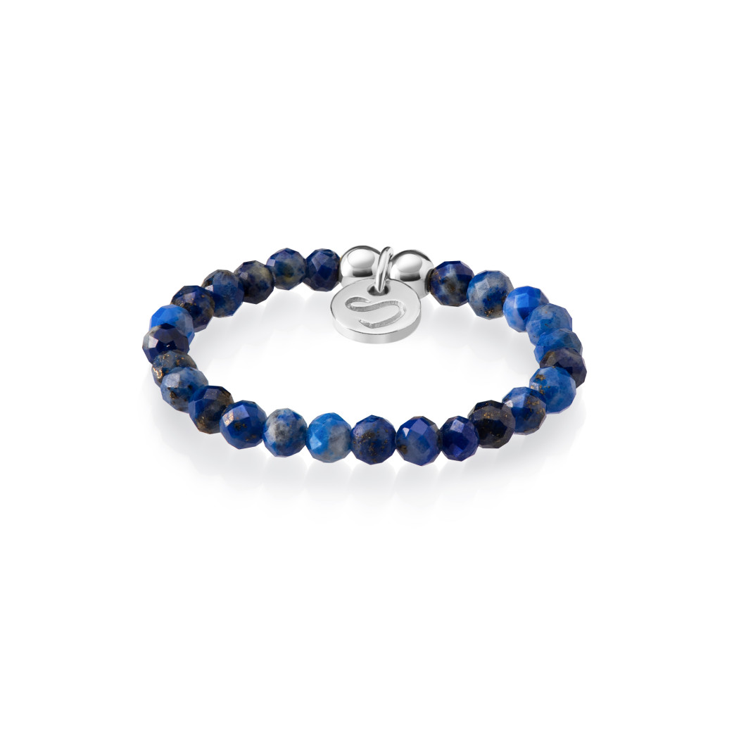Pierścionek z lapis-lazuli