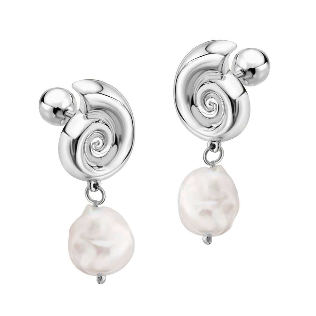 Kolczyki «Ammonites’ Pearls»