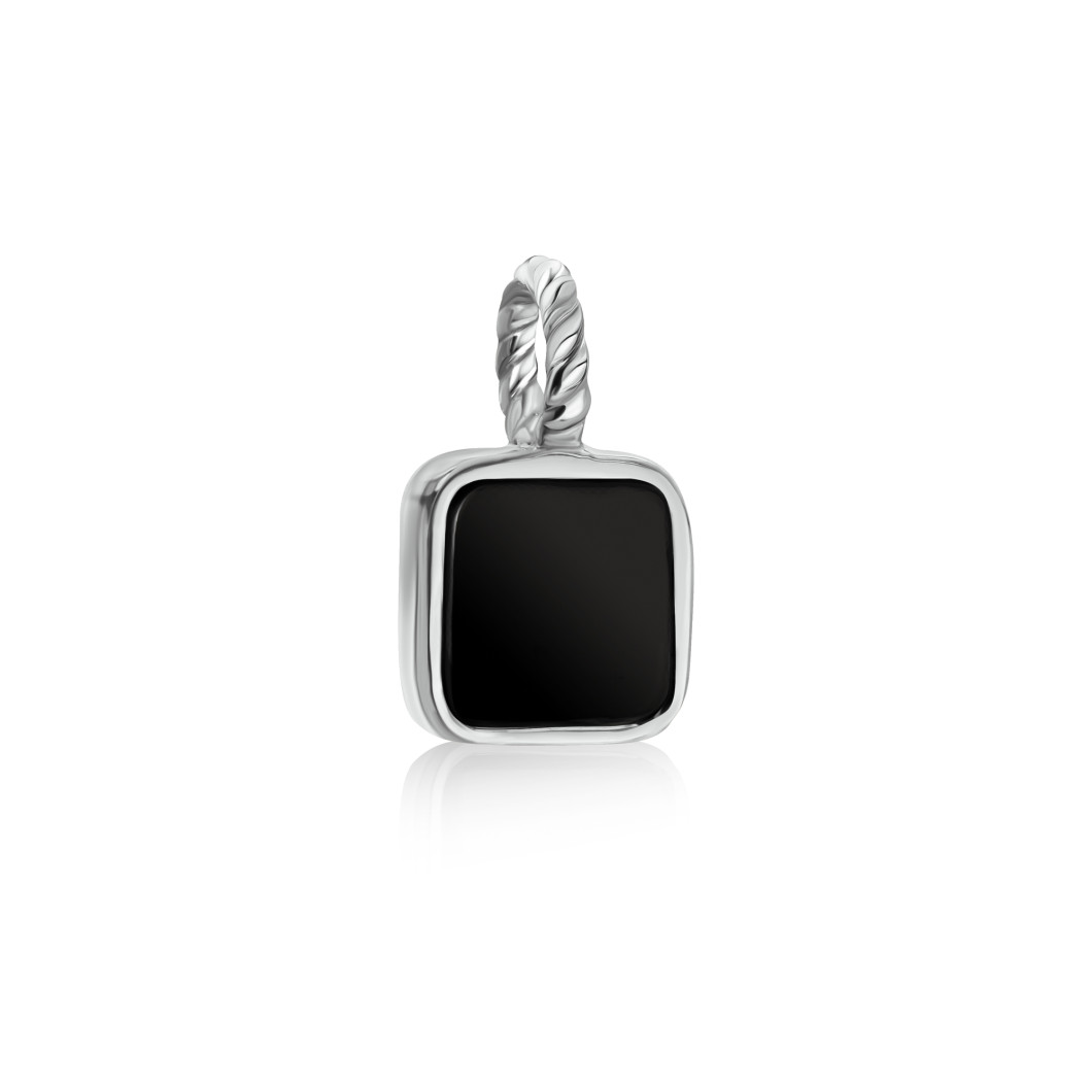 Choker «Peano» z czarnym onykssem na lince