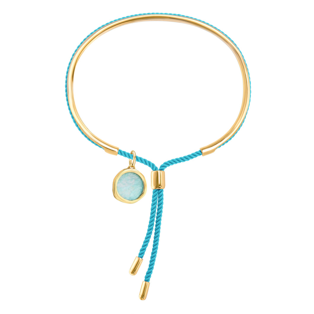 Bransoletka – mankiet «Omega» z amazonitem