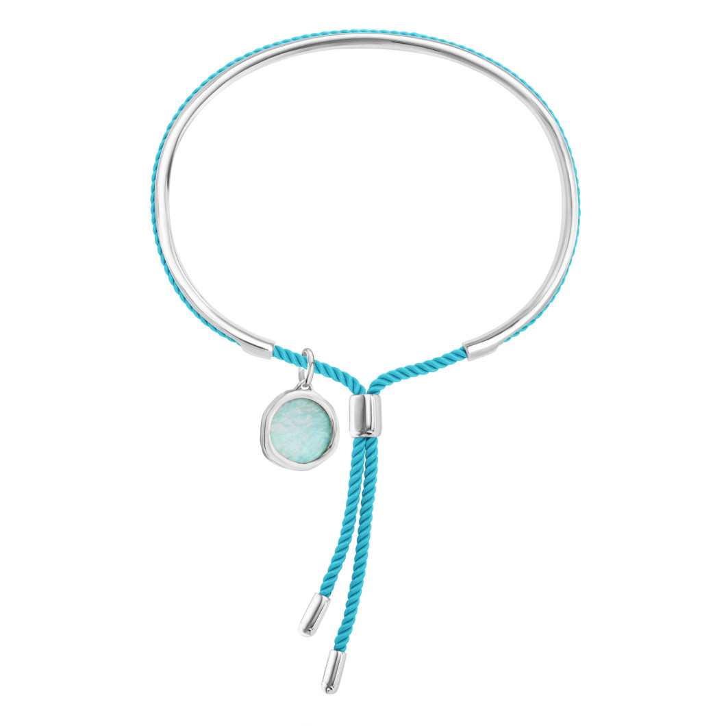 Bransoletka – mankiet «Omega» z amazonitem