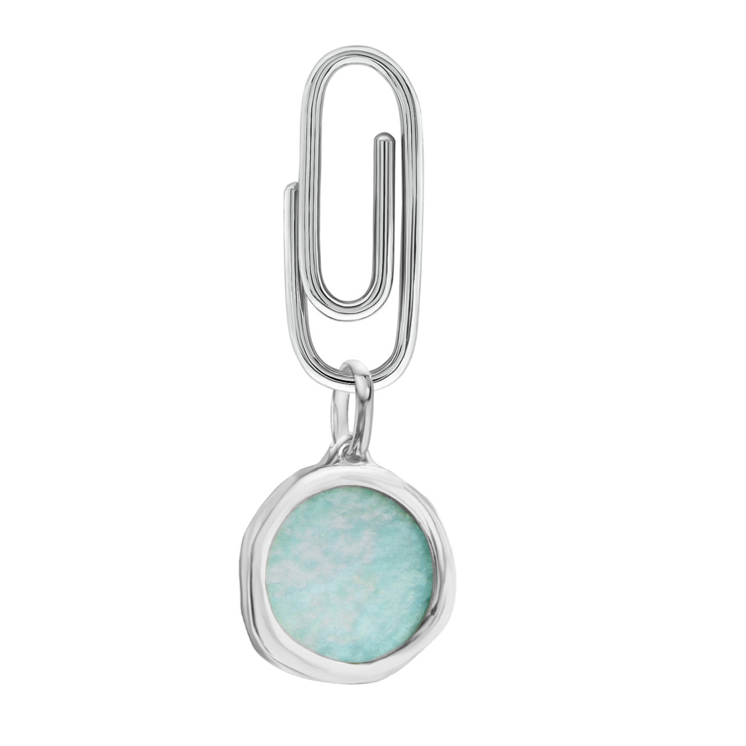 Spinka z amazonitem