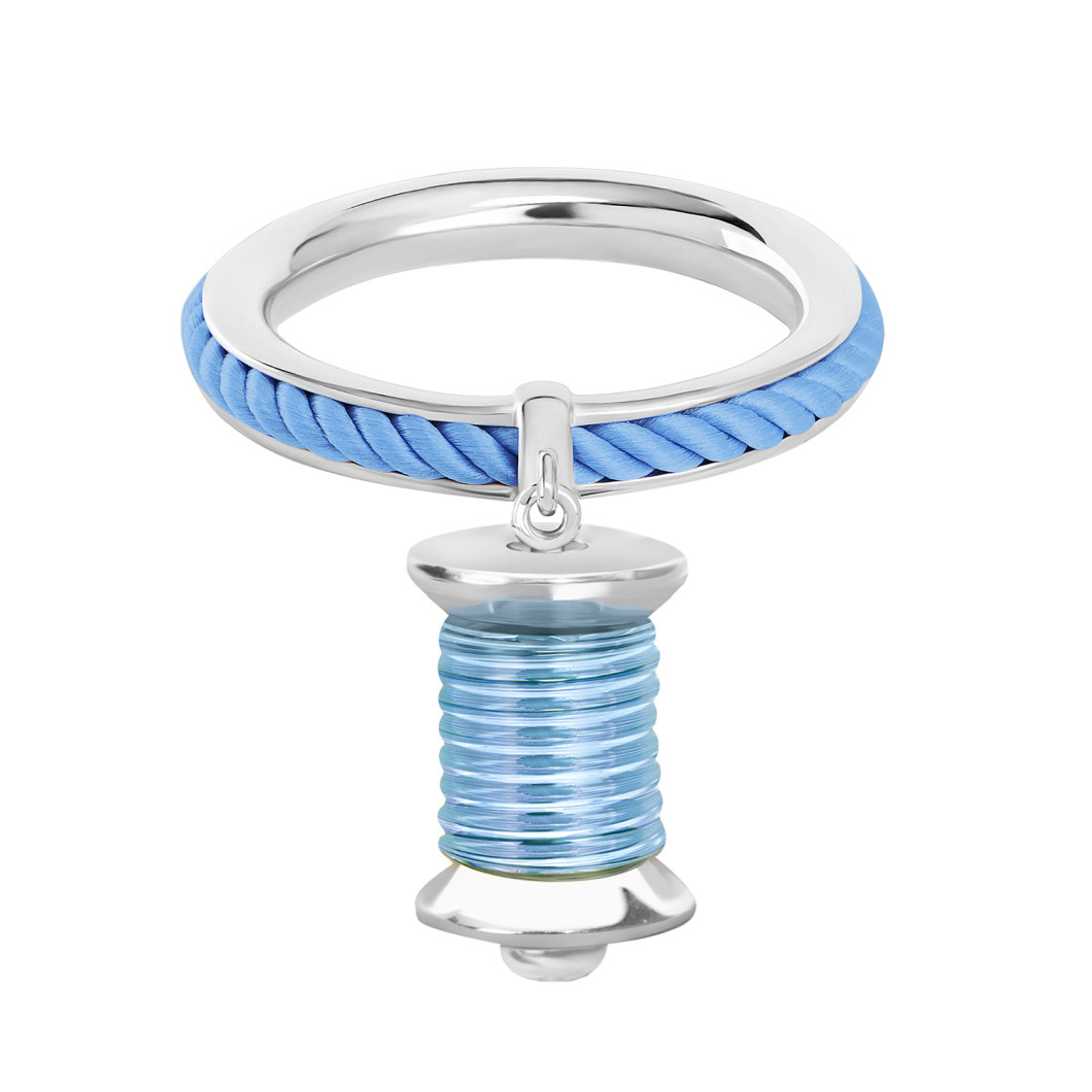 Pierścionek «Omega» z charms’em «Coil»