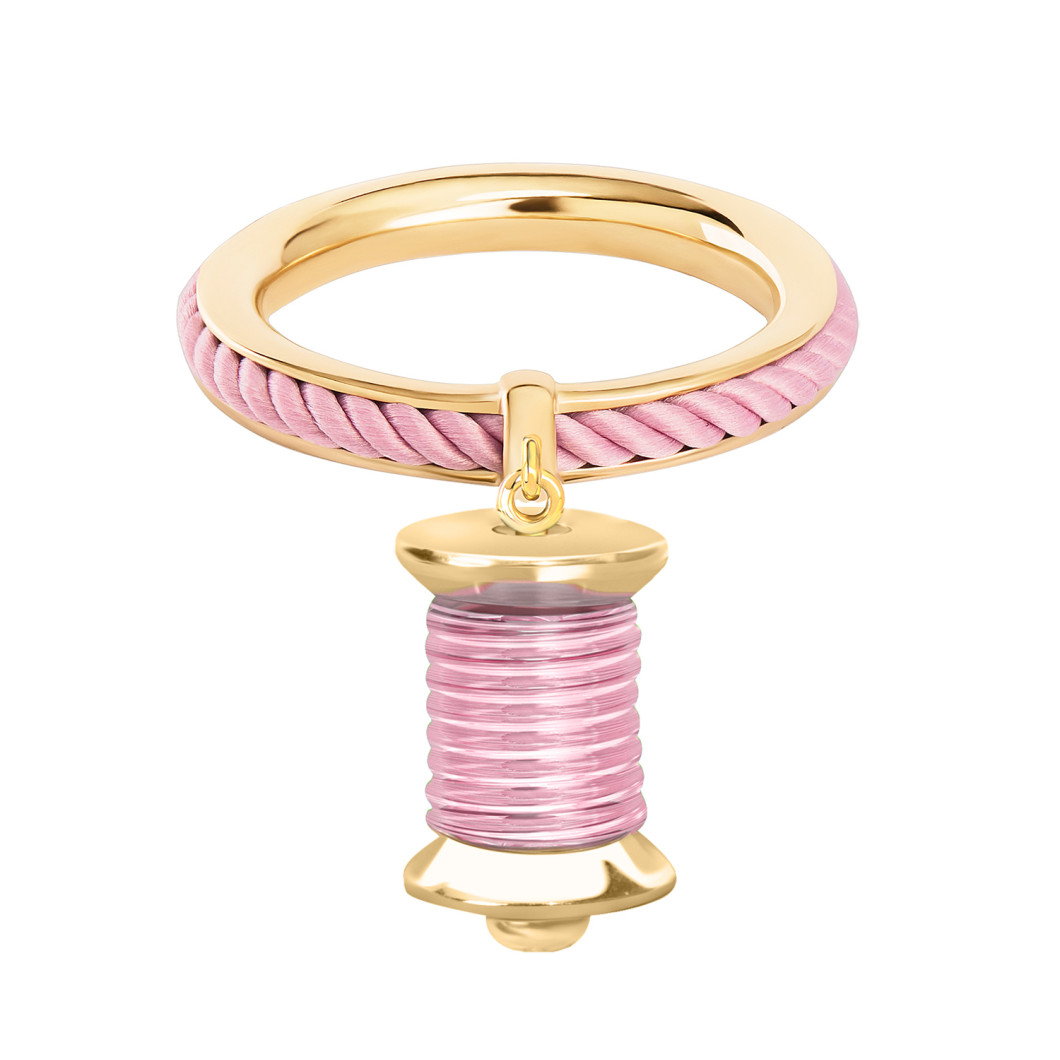 Pierścionek «Omega» z charms’em «Coil»