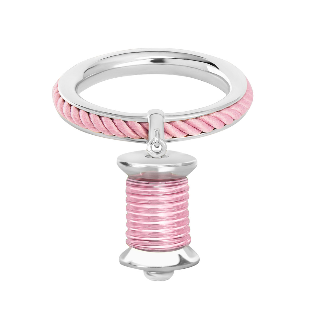 Pierścionek «Omega» z charms’em «Coil»