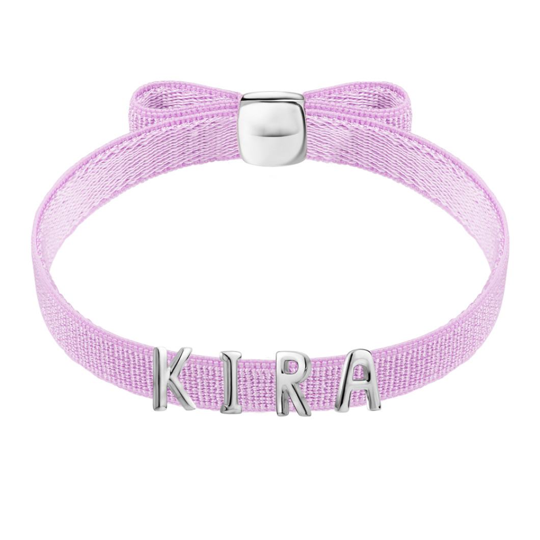 Bransoletka z klipsem na kokardce «Kira»