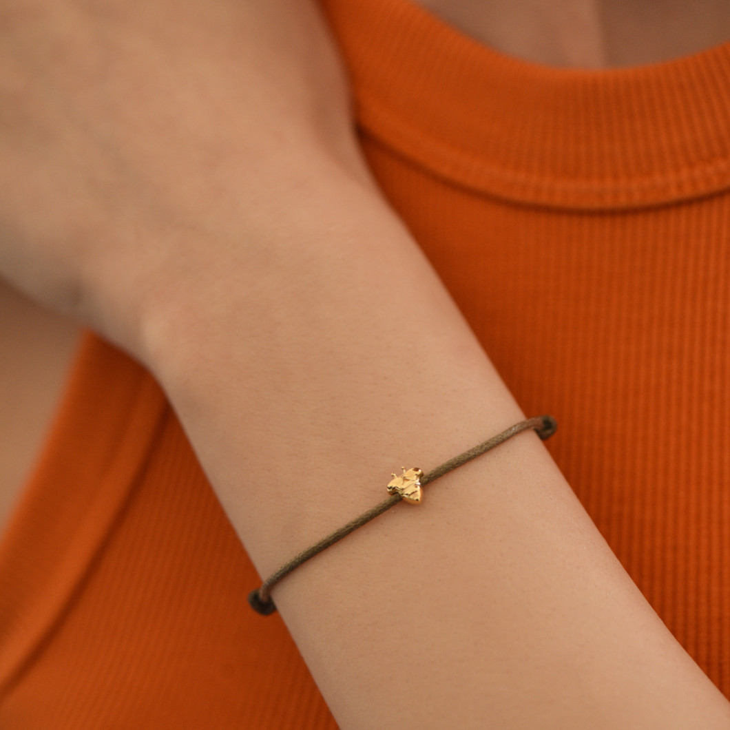 Bransoletka z charms «Pszczółka»