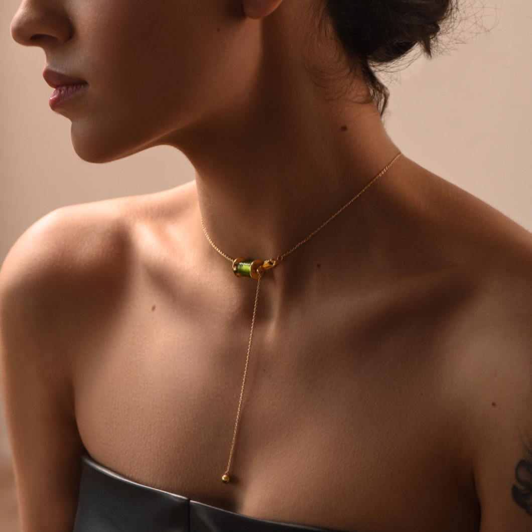 Naszyjnik-choker «Coil»