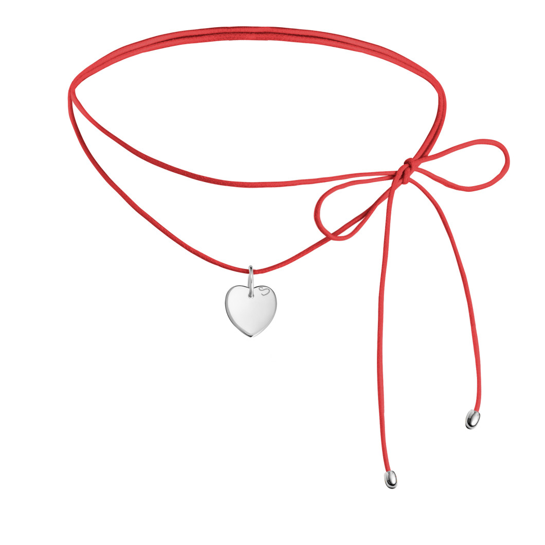 Choker «Serce mini» na lince