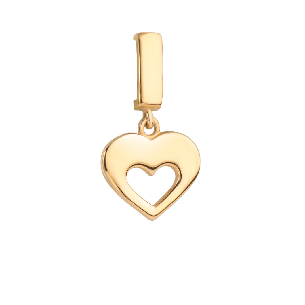 Charms zawieszka «Serce w sercu»
