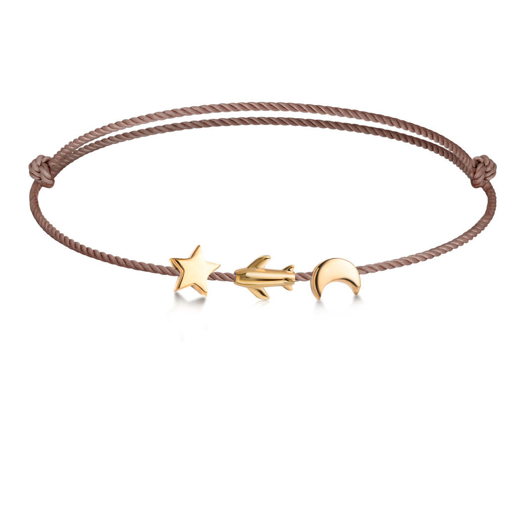 Bransoletka z zestawem charmsów «Podróż marzeń»