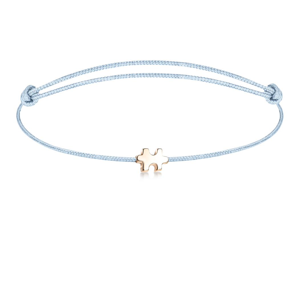 Bransoletka z charms «Puzzlik A»