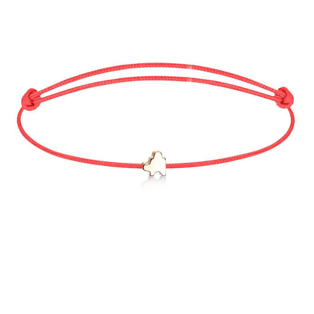 Bransoletka z charms «Puzzlik B»